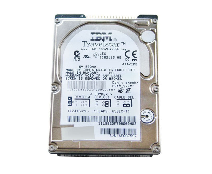 02K0526 - IBM 14.10GB 4902RPM IDE Ultra ATA-33 2.5-inch Hard Drive
