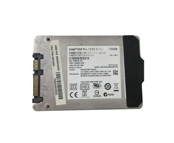 04X4424 - IBM 180GB SATA 6GB/s 2.5-inch Solid State Drive for ThinkPad X230