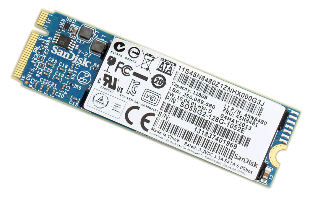 45N8480 - IBM 128GB Mini-PCI-Express Solid State Drive