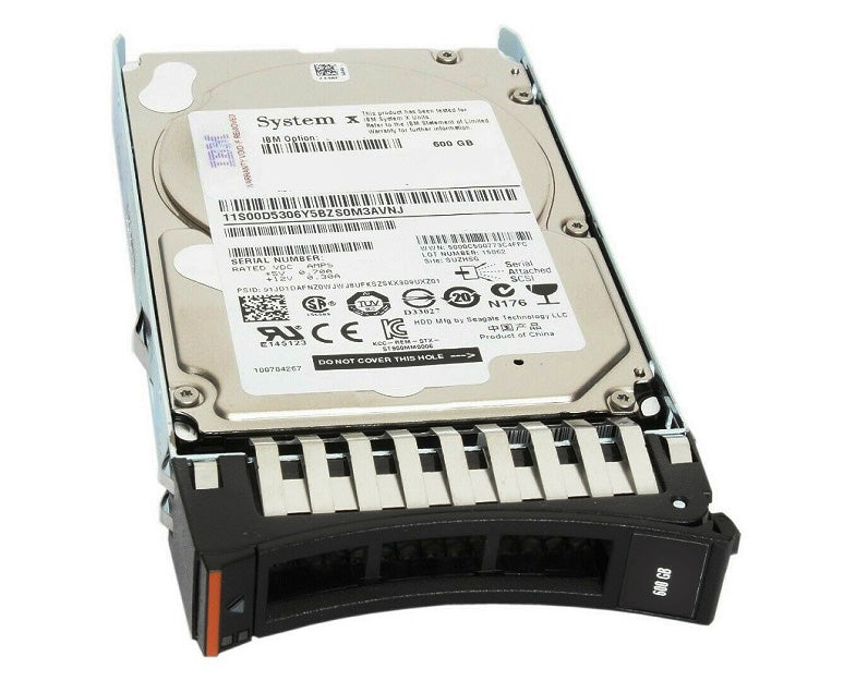 49Y2051 - IBM 600GB 10000RPM SAS 6GB/s 2.5-inch Hard Drive