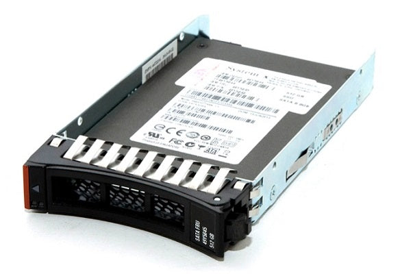 49Y5844 - IBM 512GB MLC SATA 6GB/s Hot-Swappable 2.5-inch Solid State Drive