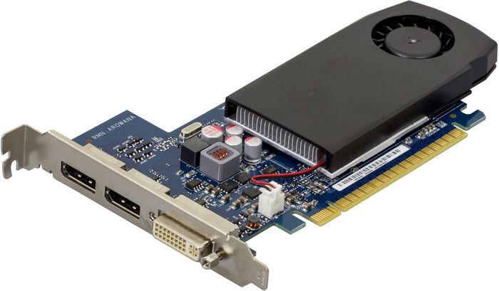 684591-001 - HP GeForce GTX 630 Graphic Card 2 GB DDR3 SDRAM PCI Express x16 2048 x 1536 DisplayPort DVI