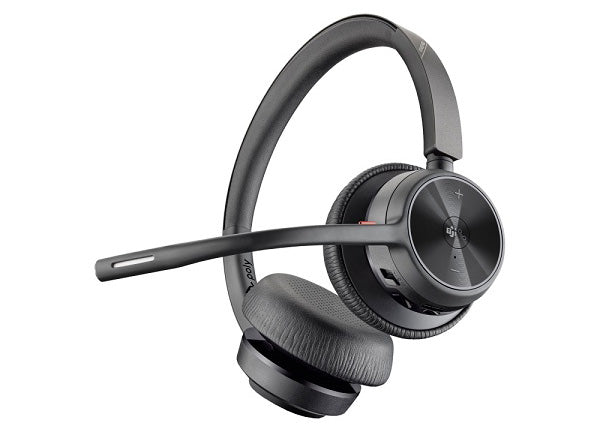 77Z00AA - Poly Voyager 4320 Bluetooth Stereo Headset with BT700 USB-A Dongle and Charging Stand