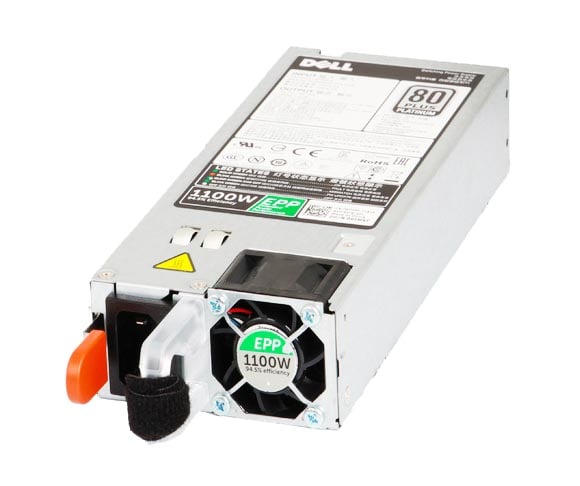 9TMRF - Dell 1100-Watts 80+ Platinum Power Supply for PowerEdge T630