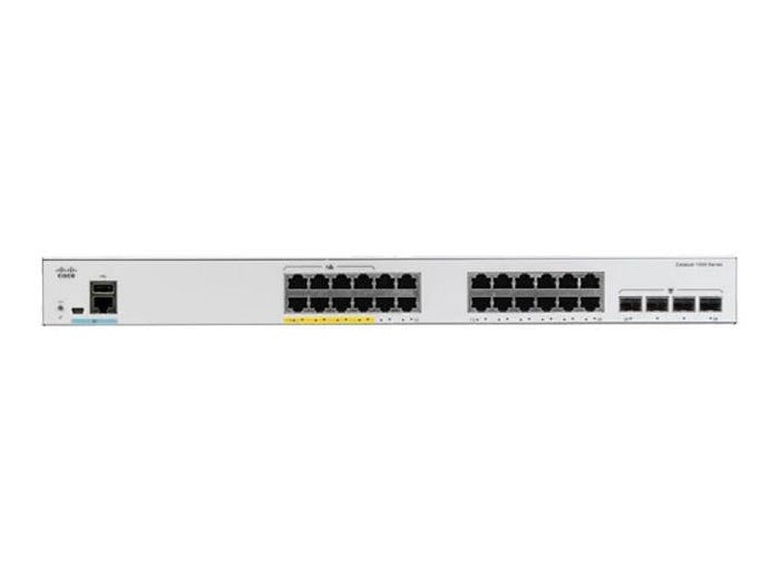 C1000-24P-4G-L - Cisco Catalyst 1000-24P 24-Port Managed Rackmount Network Switch