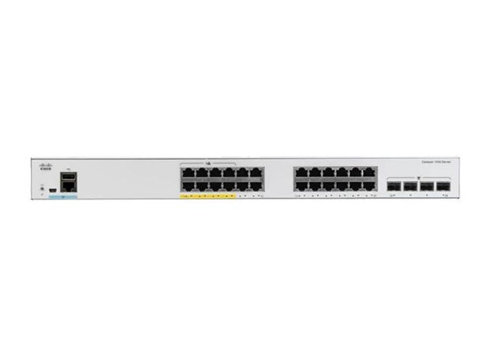 C1000-24T-4G-L - Cisco Catalyst 1000-24T 24-Port Managed Rackmount Network Switch