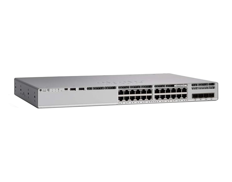 C9200L-24P-4G-E - Cisco Catalyst 9200L Series 24-Port PoE+ Gigabit Ethernet Switch