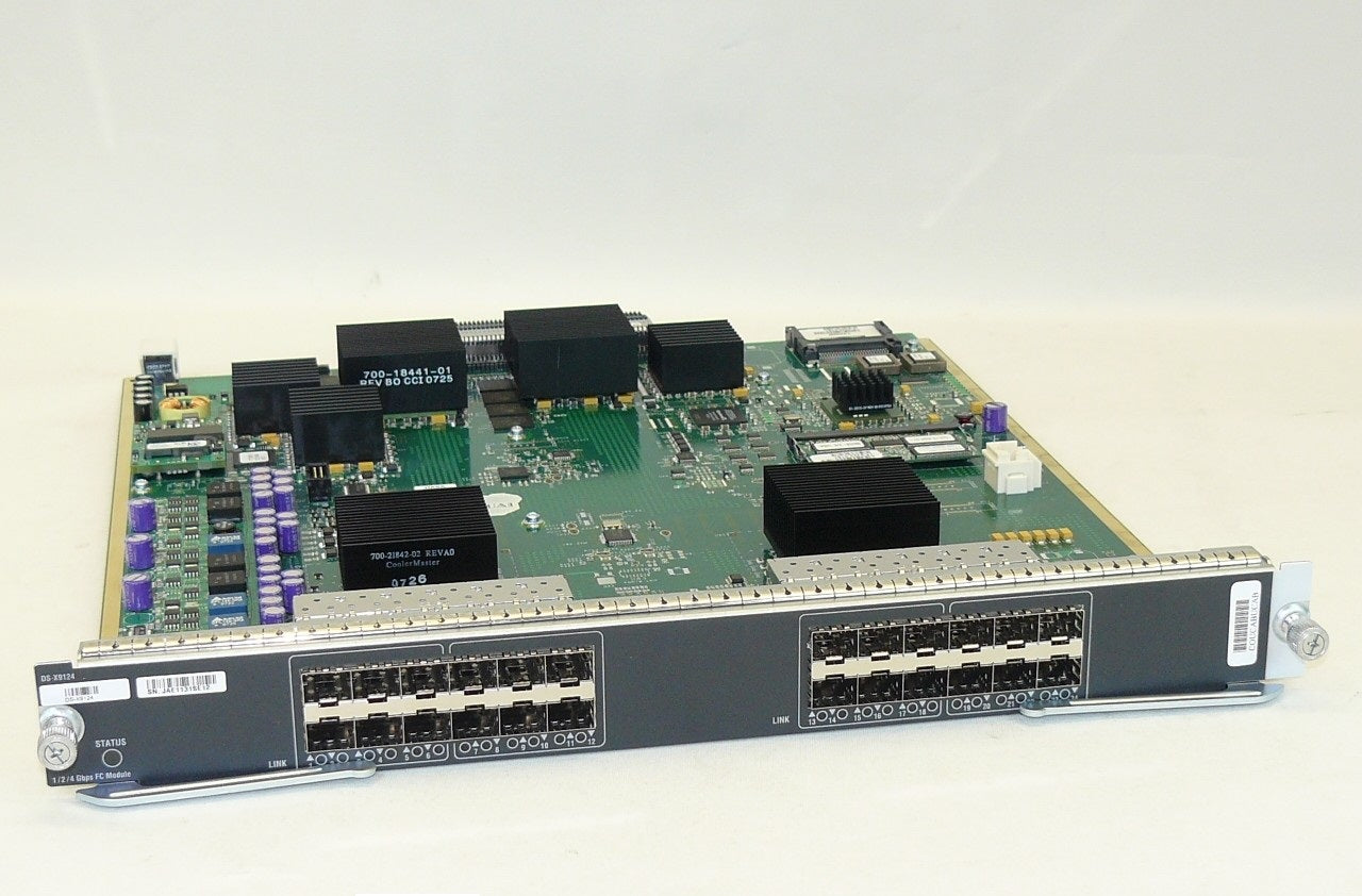 DS-X9124 - Cisco MDS S9000 24-Port 1/2/4-Gbps Fibre Channel Switching Module
