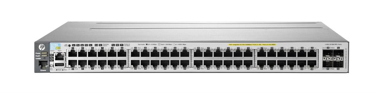 J9574-61001 - HP ProCurve 3800-48G-PoE-4SFP+ 48-Port Ethernet Switch
