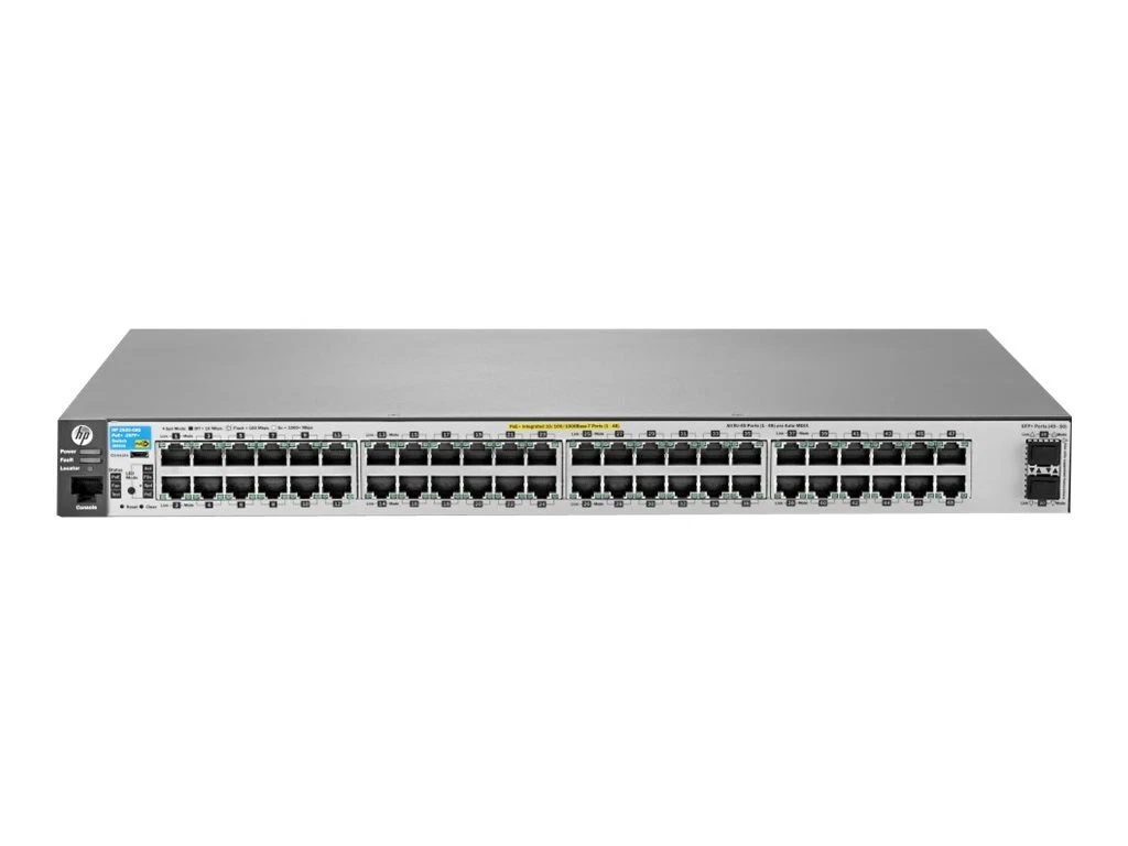 J9853-61001 - HP ProCurve 2530-48G 48-Port 10/100/1000 PoE+ Gigabit Ethernet Switch