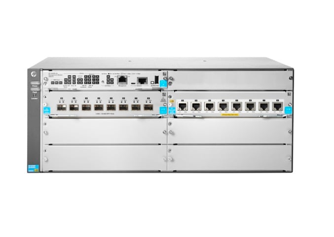 JL002-61001 - HP Aruba 5406R 8-Port 1/2.5/5/10GBase-T PoE+/8-Port SFP+ v3 zl2 Switch
