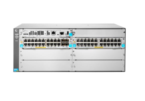 JL003-61001 - HP Aruba 5406r 44GT PoE+/4SFP+ V3 Zl2 44 Port Managed Rackmount Switch