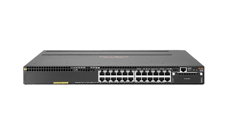 JL073-61001 - HP Aruba 3810M 24-Port x10/100/1000 PoE+ Layer-3 Gigabit Ethernet Switch