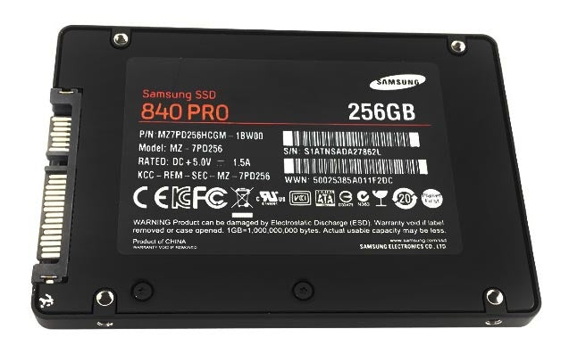 MZ7PD256HCGM-1BW00 - Samsung 840 Pro 256GB MLC SATA 6GB/s 2.5-inch SSD