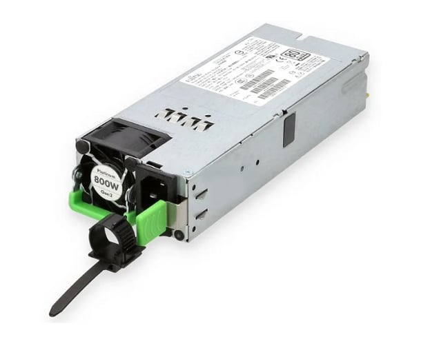 S26113-E574-V53 - Fujitsu 800-Watts 12V Platinum Power Supply for Primergy RX2530 M1