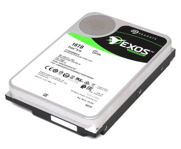ST16000NM003G - Seagate Exos X16 16TB 7200RPM SATA 6G 3.5-inch Hard Drive