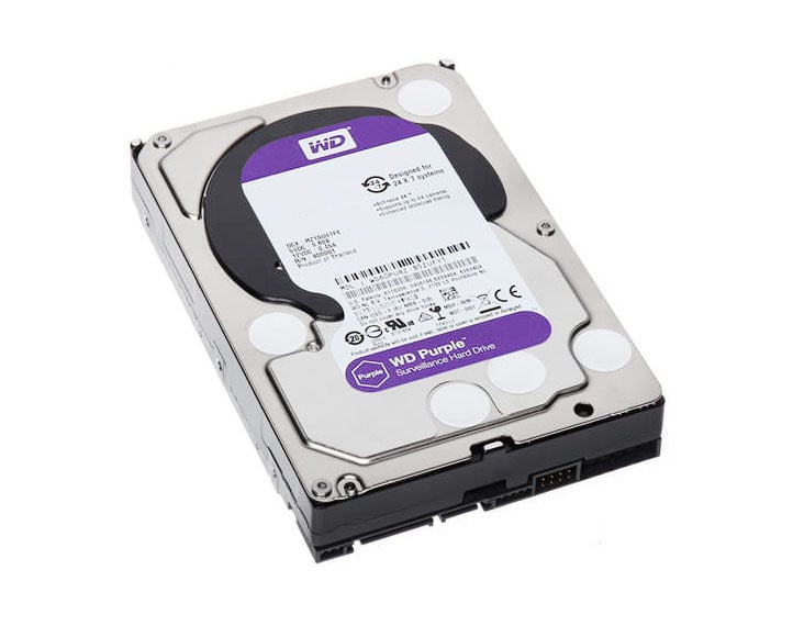 WD60PURZ - Western Digital Purple 6TB 5400RPM SATA 6G 3.5-inch Hard Drive
