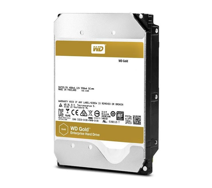 WD8004FRYZ - Western Digital Gold 8TB 7200RPM SATA 6G 3.5-inch Hard Drive