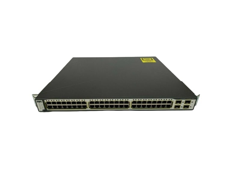 WS-C3750G-48TS-S - Cisco Catalyst 3750G-48T 48-Port 1Gigabit Ethernet Switch